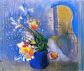Odilon Redon meditation Art A4 Photo Print