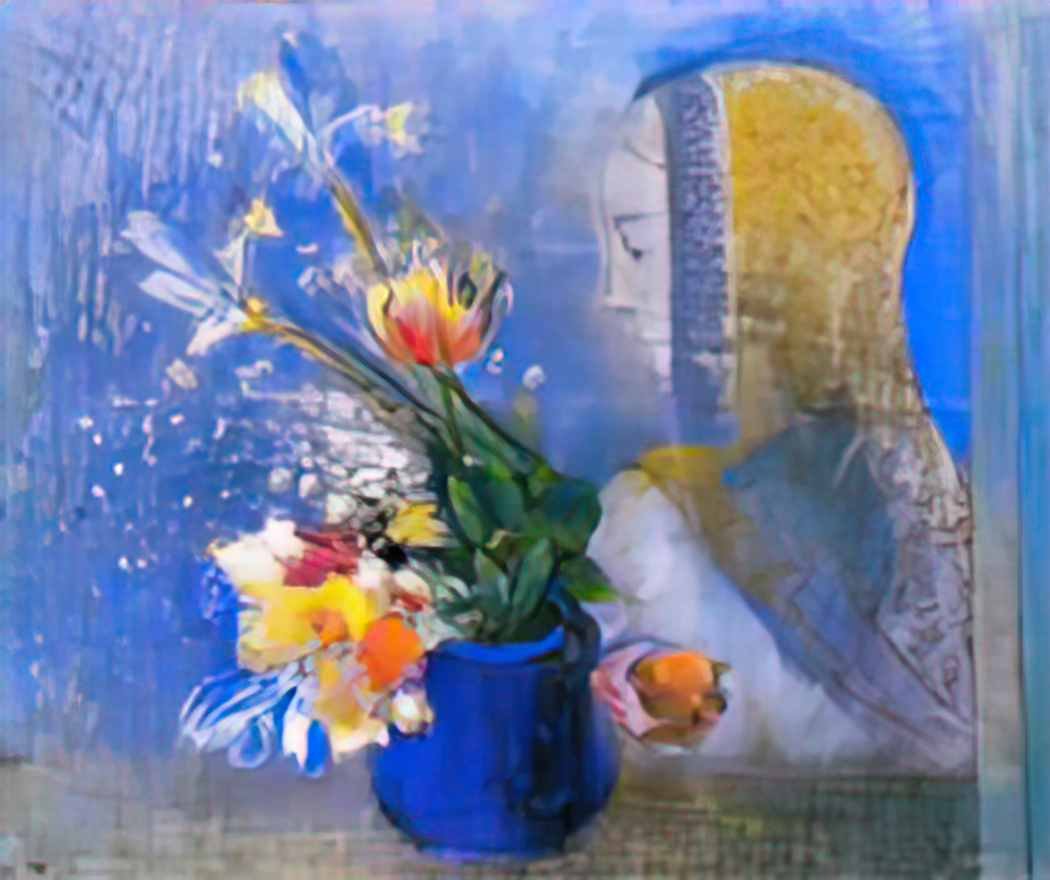 Odilon Redon meditation Art A4 Photo Print