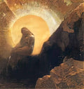 Odilon Redon melancholy 1876 Art A4 Photo Print