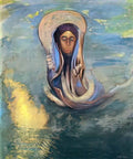 Odilon Redon oannes Art A4 Photo Print