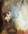Odilon Redon orchids Art A4 Photo Print