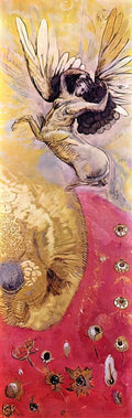 Odilon Redon pegasus 1905 Art A4 Photo Print