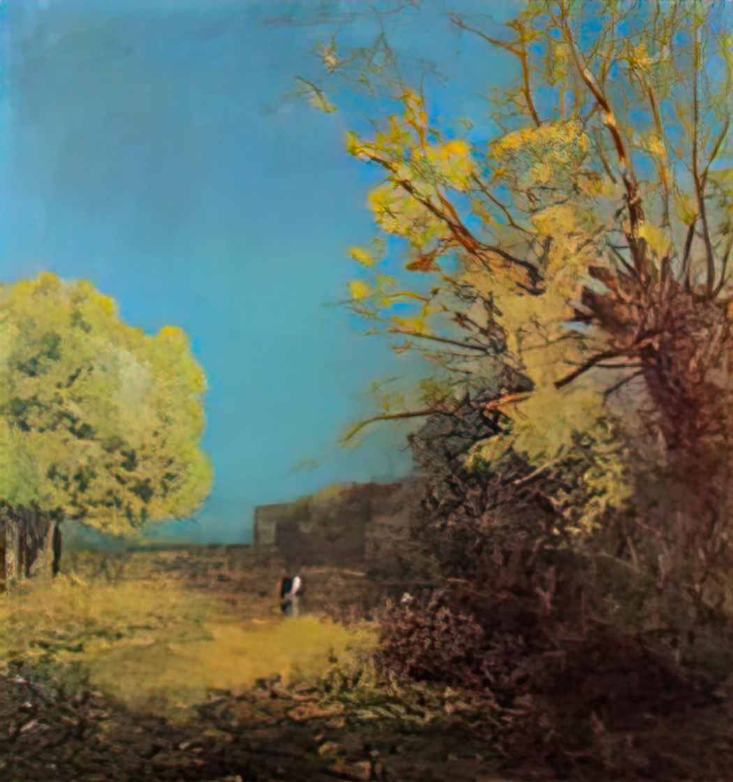 Odilon Redon peyrelebade landscape 1880 Art A4 Photo Print