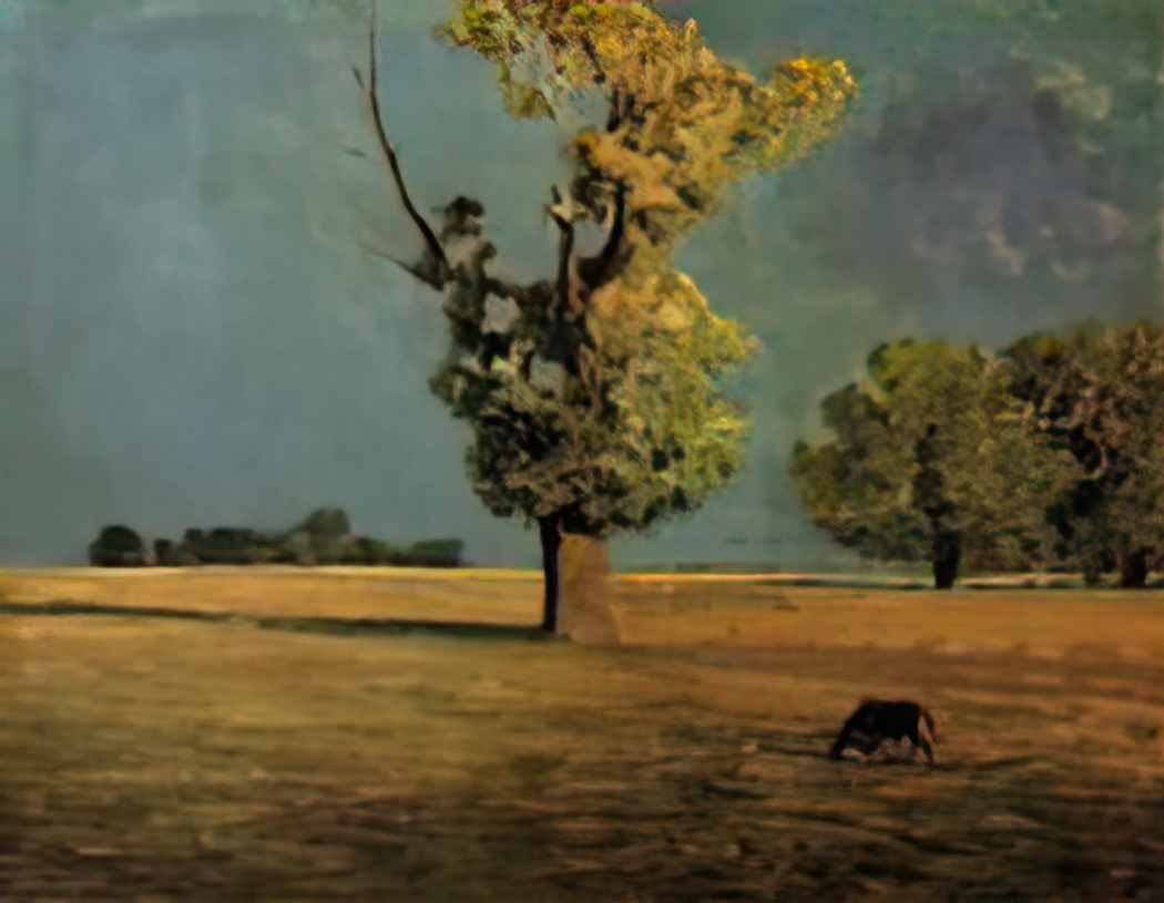 Odilon Redon peyrelebade landscape Art A4 Photo Print