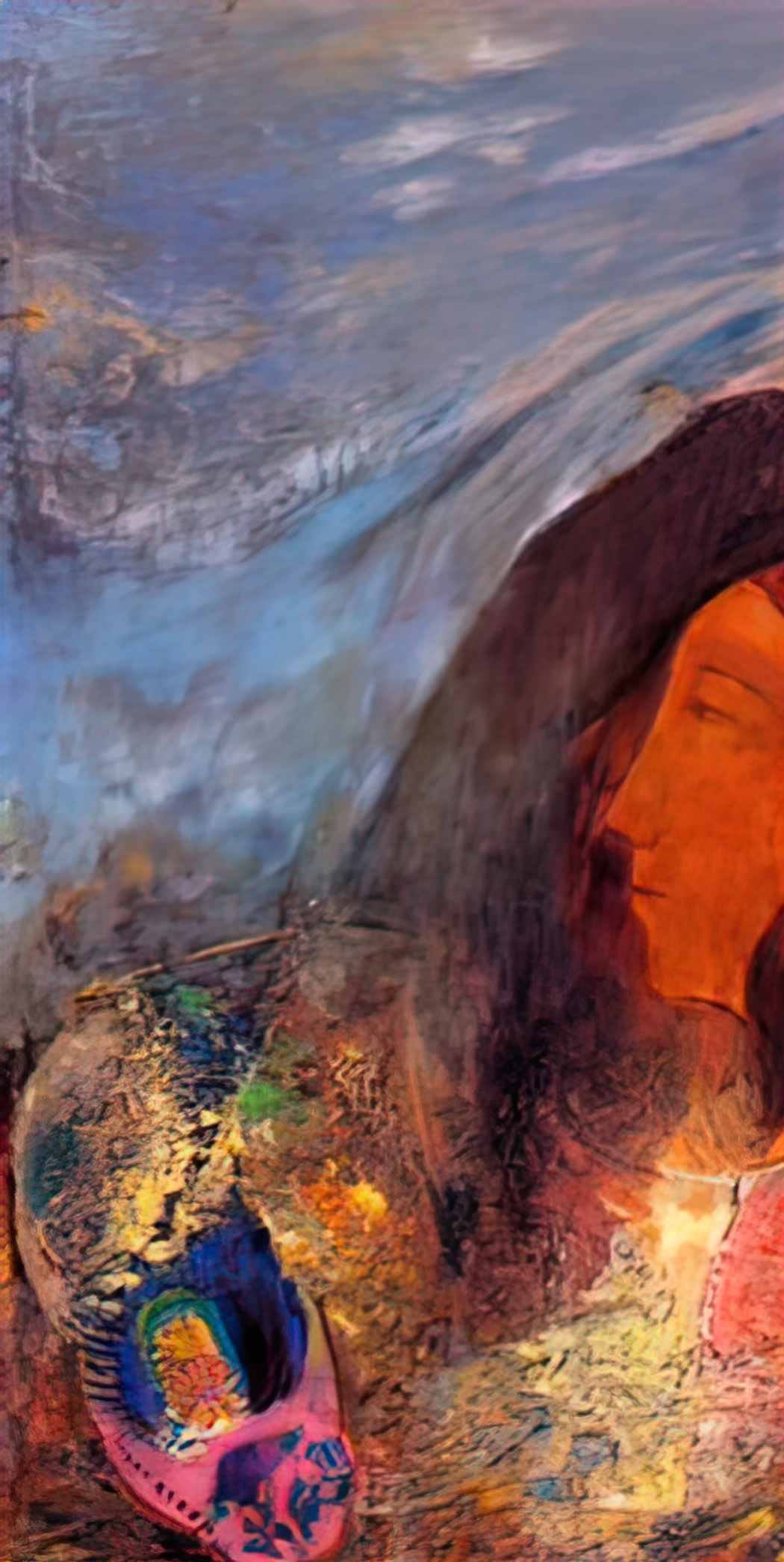 Odilon Redon poet s dream Art A4 Photo Print