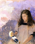 Odilon Redon portrait of simone fayet 1907 Art A4 Photo Print