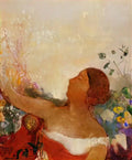 Odilon Redon predistined child Art A4 Photo Print