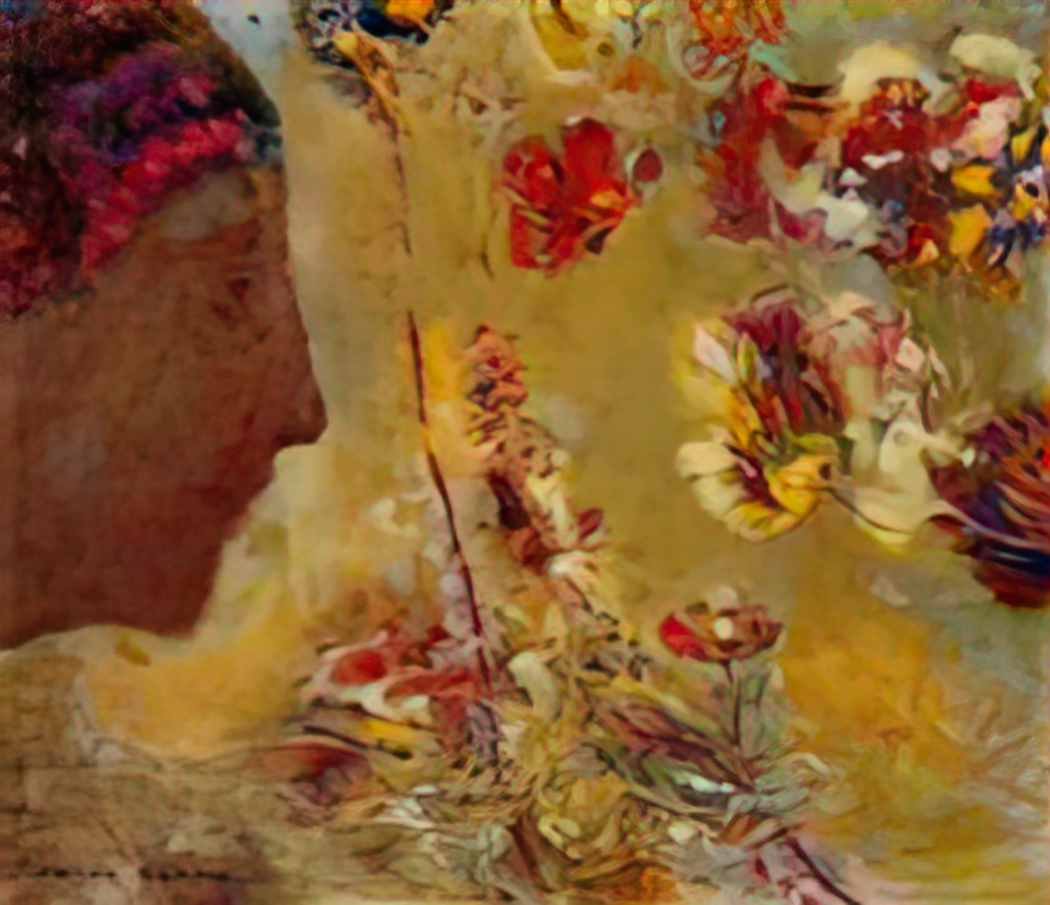 Odilon Redon profile Art A4 Photo Print