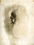 Odilon Redon rodolphe bresdin 1865 Art A4 Photo Print