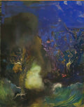 Odilon Redon roger and angelica 1910 Art A4 Photo Print