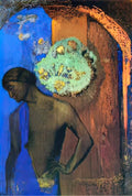 Odilon Redon saint john the blue tunic 1892 Art A4 Photo Print