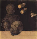 Odilon Redon severed head 1878 Art A4 Photo Print