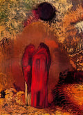 Odilon Redon silence 3 Art A4 Photo Print