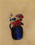 Odilon Redon small bouquet in a pitcher Art A4 Photo Print