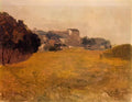 Odilon Redon small village in the medoc Art A4 Photo Print