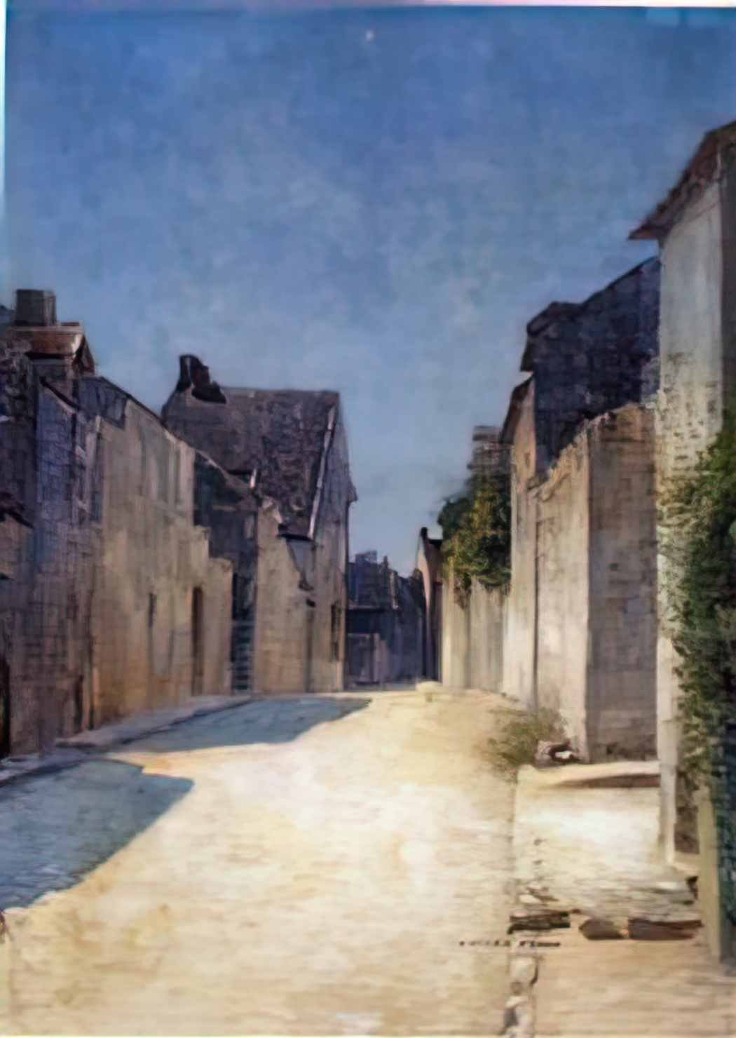 Odilon Redon street in samois 1888 Art A4 Photo Print