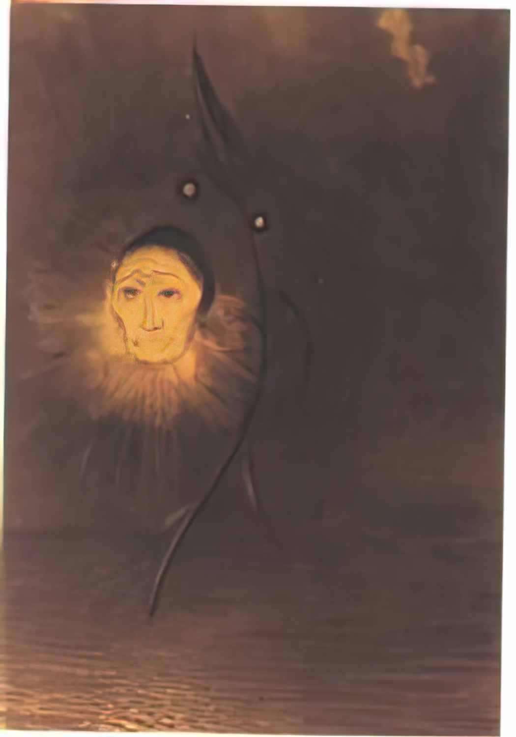 Odilon Redon swamp flower 1884 Art A4 Photo Print