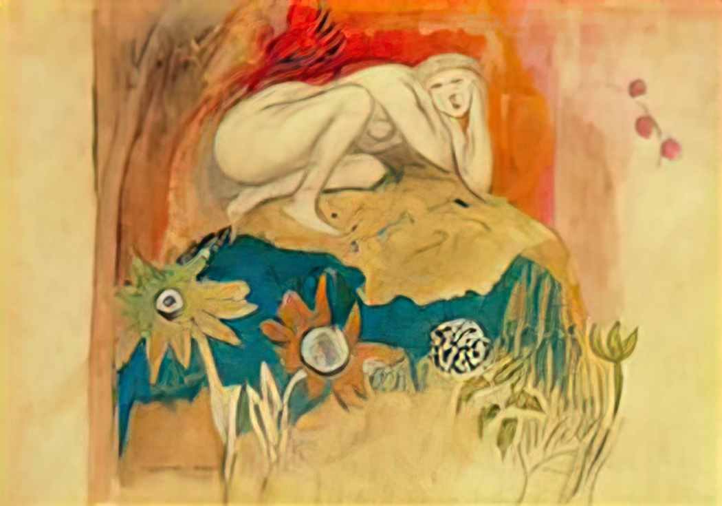 Odilon Redon temptation Art A4 Photo Print