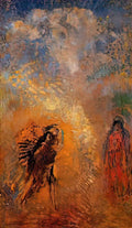 Odilon Redon the apparition Art A4 Photo Print