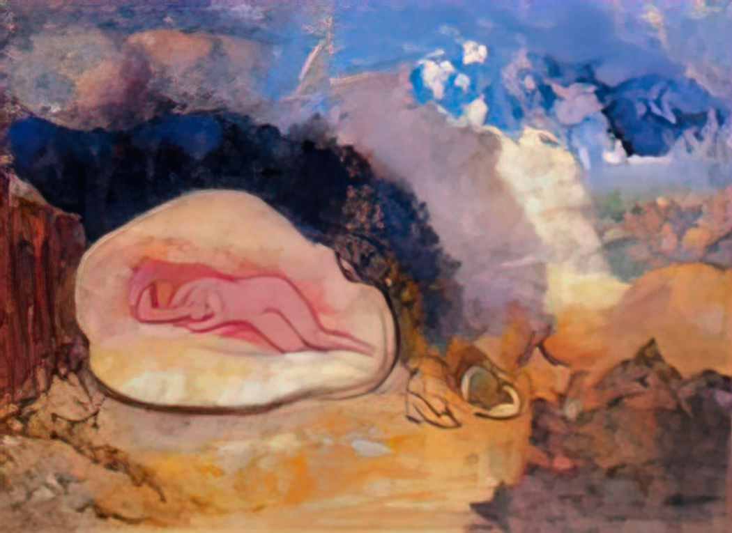 Odilon Redon the birth of venus 1 Art A4 Photo Print