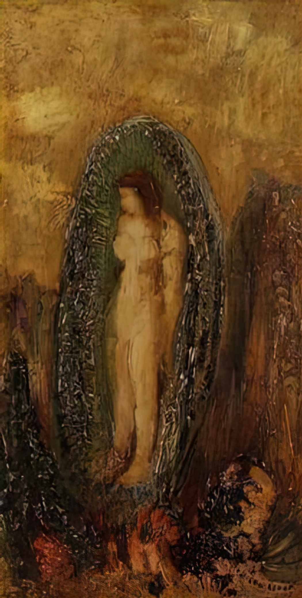 Odilon Redon the birth of venus 2 Art A4 Photo Print