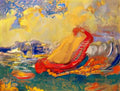 Odilon Redon the birth of venus Art A4 Photo Print