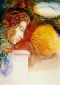 Odilon Redon the blessing Art A4 Photo Print