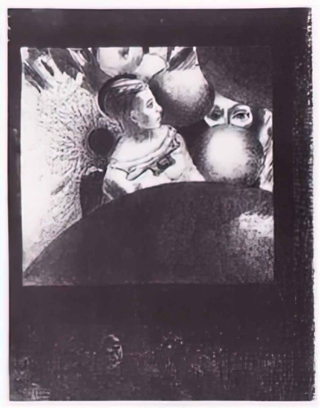 Odilon Redon the breath which leads all creatures is also in the sphe Art A4 Photo Print