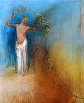 Odilon Redon the crown Art A4 Photo Print