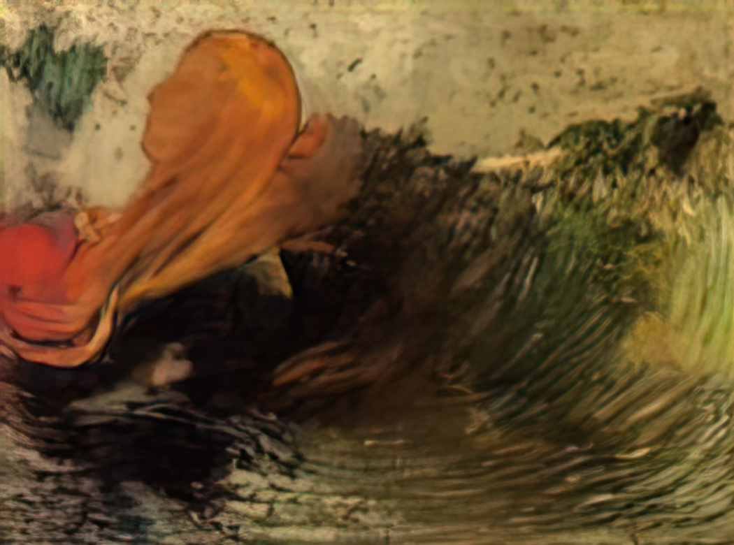Odilon Redon the death of ophelia 1905 Art A4 Photo Print