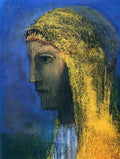 Odilon Redon the druidess 1893 1 Art A4 Photo Print