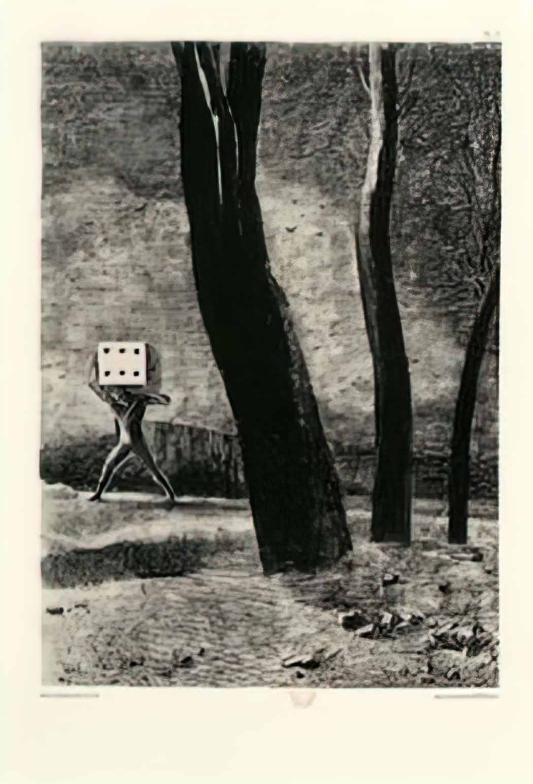 Odilon Redon the gambler 1879 Art A4 Photo Print