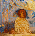 Odilon Redon the glance Art A4 Photo Print