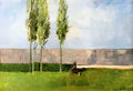 Odilon Redon the meadow Art A4 Photo Print