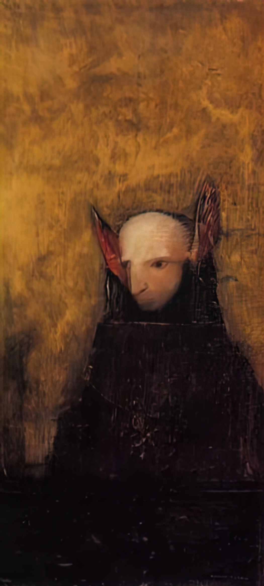 Odilon Redon the monster Art A4 Photo Print