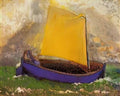 Odilon Redon the mysterious boat 1 Art A4 Photo Print