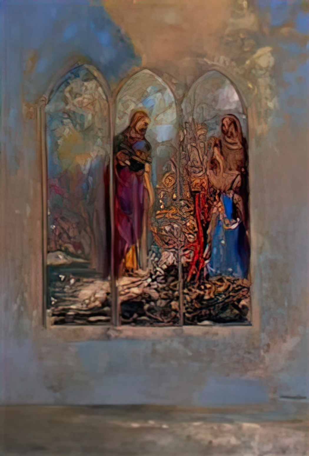 Odilon Redon the window Art A4 Photo Print