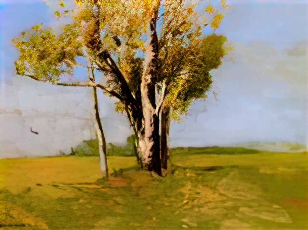 Odilon Redon trees Art A4 Photo Print