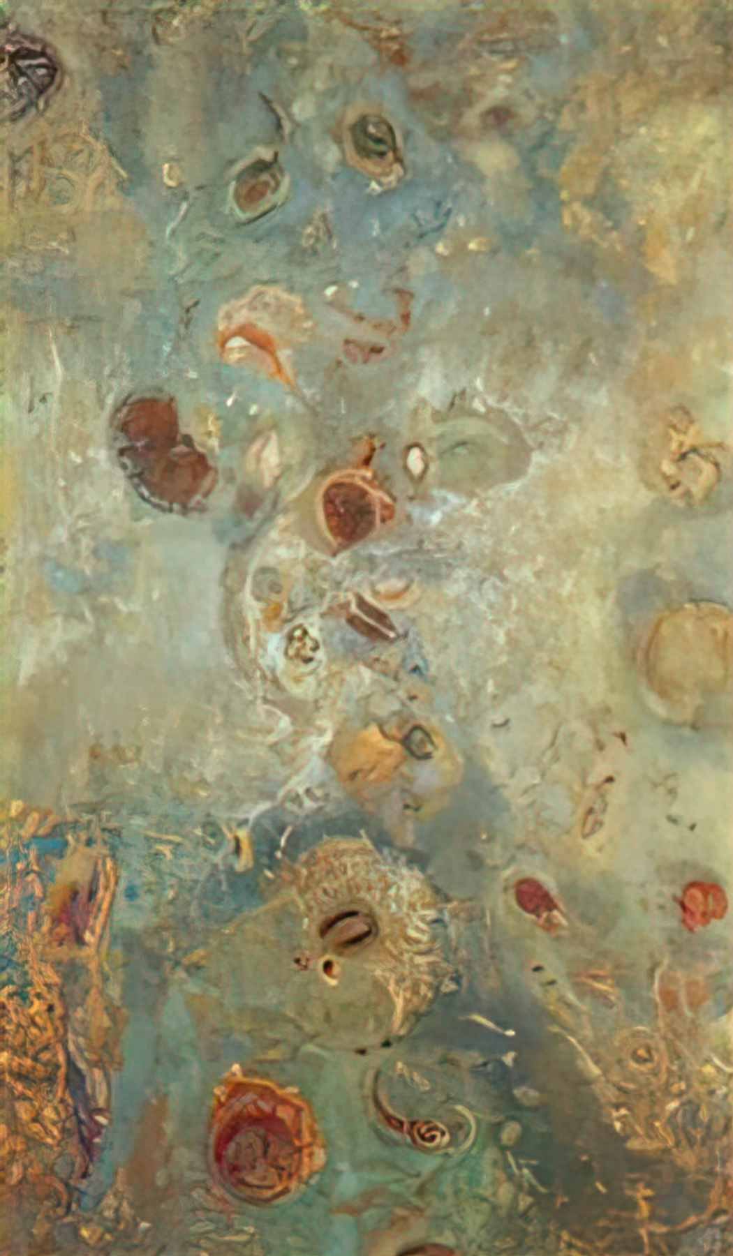 Odilon Redon underwater vision 1910 Art A4 Photo Print