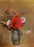 Odilon Redon vase of flowers 11 Art A4 Photo Print