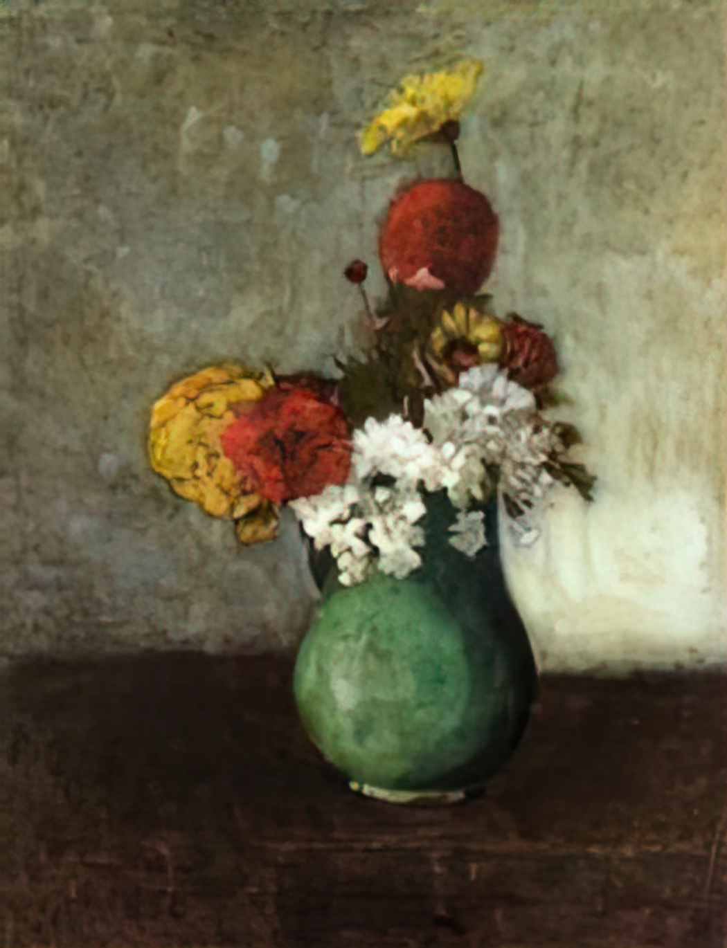 Odilon Redon vase of flowers 1900 Art A4 Photo Print