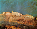 Odilon Redon venetian landscape Art A4 Photo Print