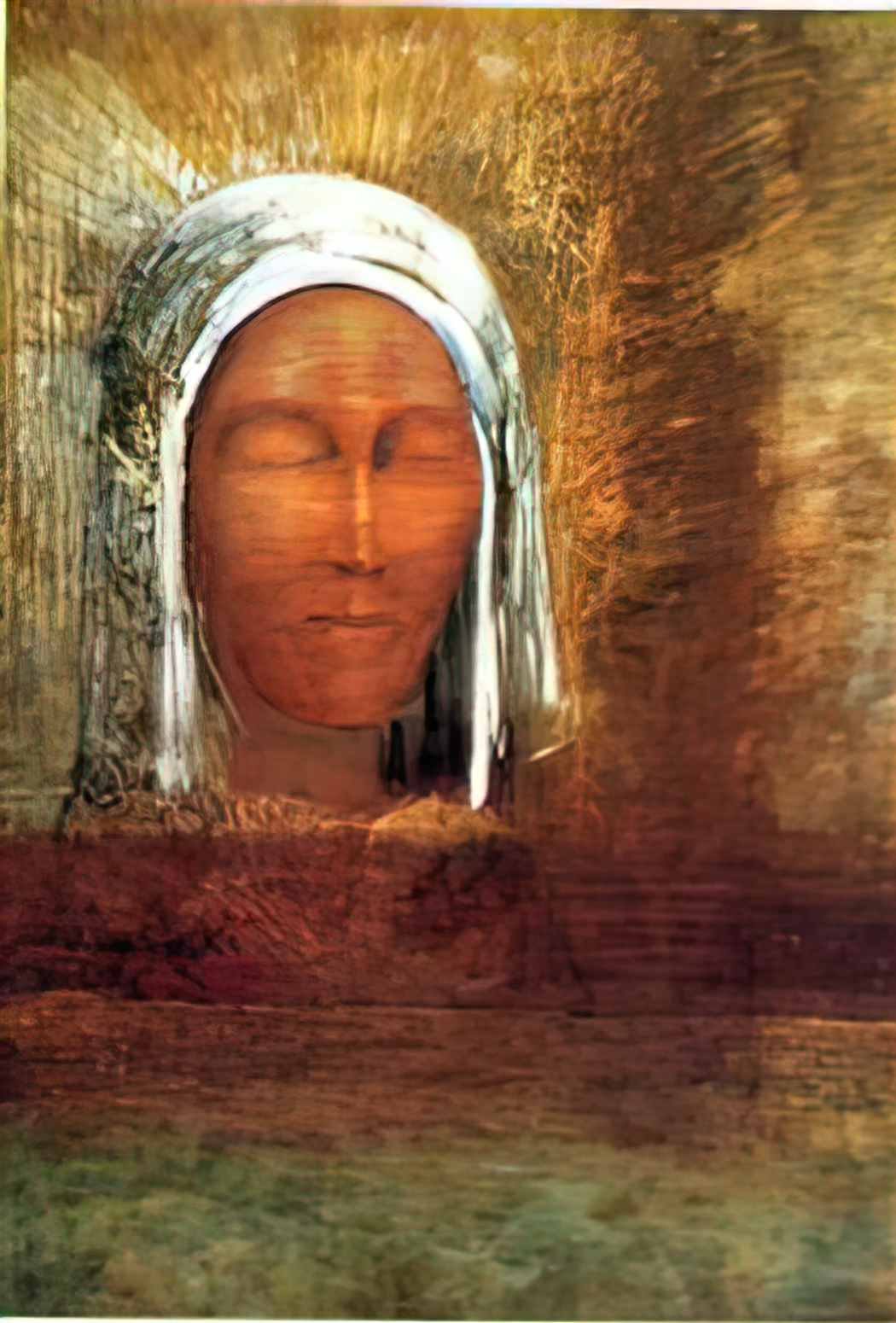 Odilon Redon virgin of the dawn 1890 Art A4 Photo Print