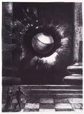 Odilon Redon vision 1879 Art A4 Photo Print
