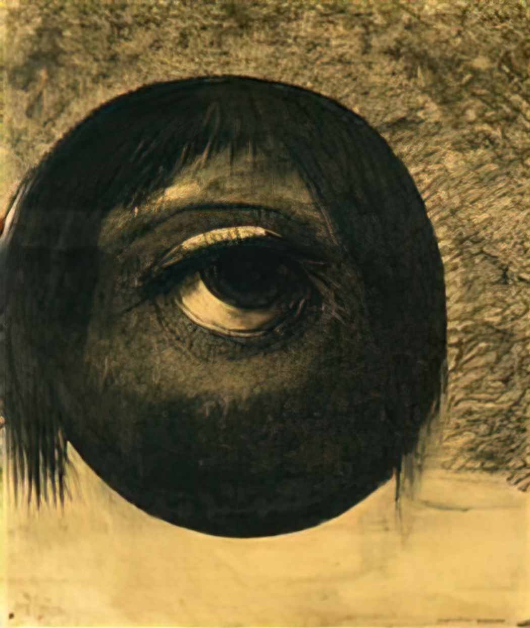 Odilon Redon vision Art A4 Photo Print