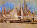 Odilon Redon yachts at royan 1902 Art A4 Photo Print