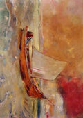 Odilon Redon yellow boat A4 Photo Print