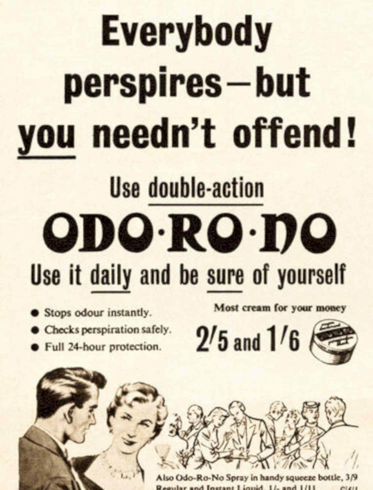 Odo Ro No 2 Vintage Retro Advert Poster A4 Photo Print
