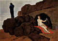 Odysseus And Calypso Arnold Bocklin Symbolism A4 Photo Print