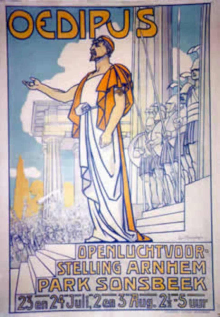 Oedipus Performance Arns Vintage Retro Advert Poster A4 Photo Print
